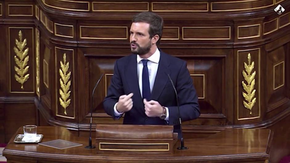 Illa defiende el estado de alarma mientras que Casado opta por la abstención