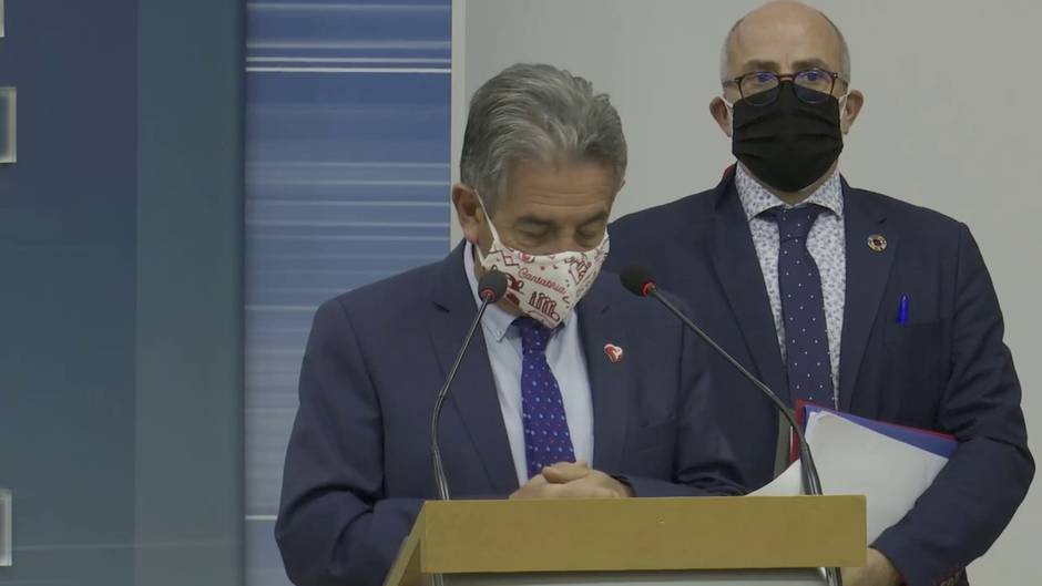 Revilla anuncia el cierre perimetral de Cantabria