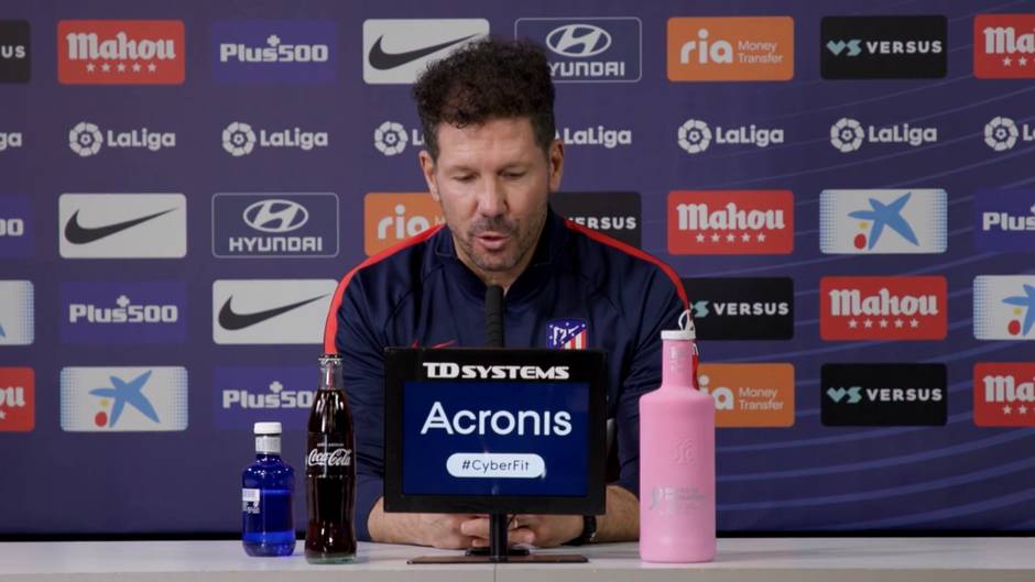 Simeone: "Joao está en muy buen momento"