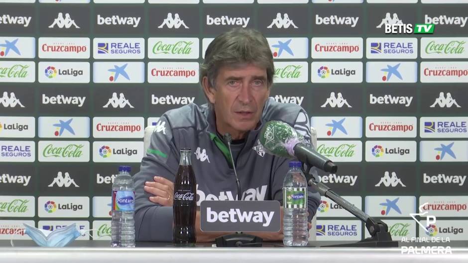 Pellegrini y la presencia de Emerson en el Betis-Elche: "Mañana decidiremos"