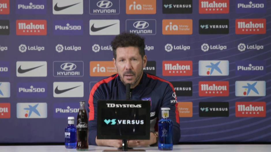 Simeone sobre Marcos Llorente: "Luis Enrique se va a encontrar un jugador que le va a servir y mucho"