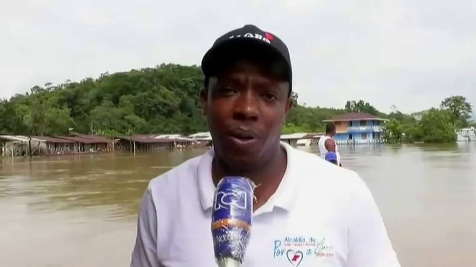 Una tormenta tropical deja en Colombia inundaciones y corrimientos de tierras