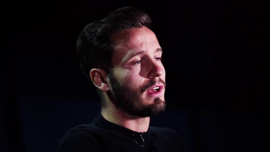 Saúl: "Venía de una situación muy dura y en el Atlético encontré el sitio adecuado"