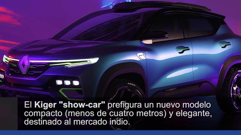 Renault Kiger show-car: un SUV para la India