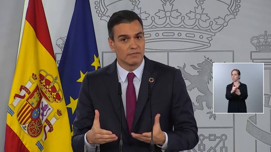 Sánchez no descarta ampliar la prohibición de los desahucios