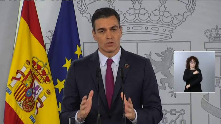 Pedro Sánchez: "Una parte sustancial de la población estará vacunada a lo largo del primer semestre del 2021"