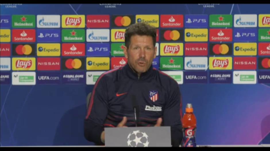 Simeone: "Estamos haciendo las cosas bien pero no nos confundamos"