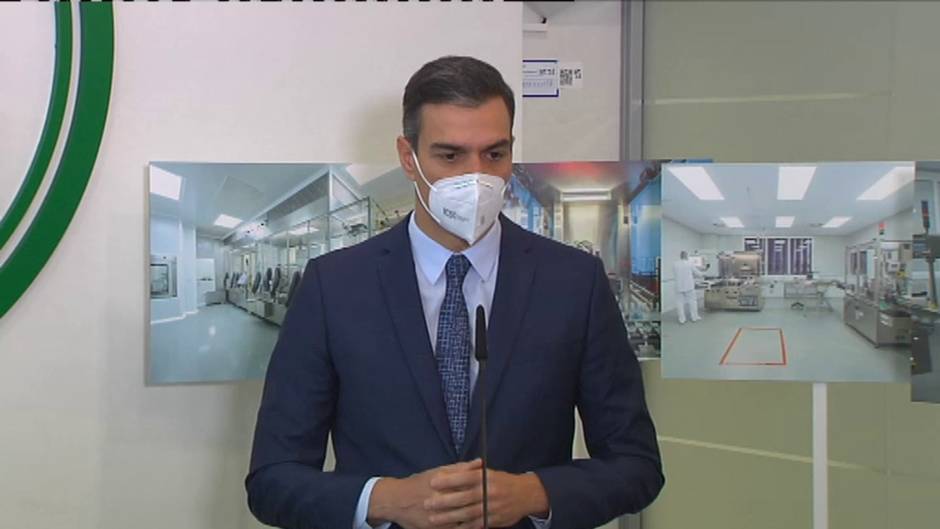 Sánchez asegura que estamos ante "el principio del fin de la pandemia"
