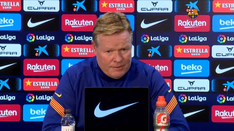 Koeman: "He tenido 100 días más tranquilos en otros clubes"