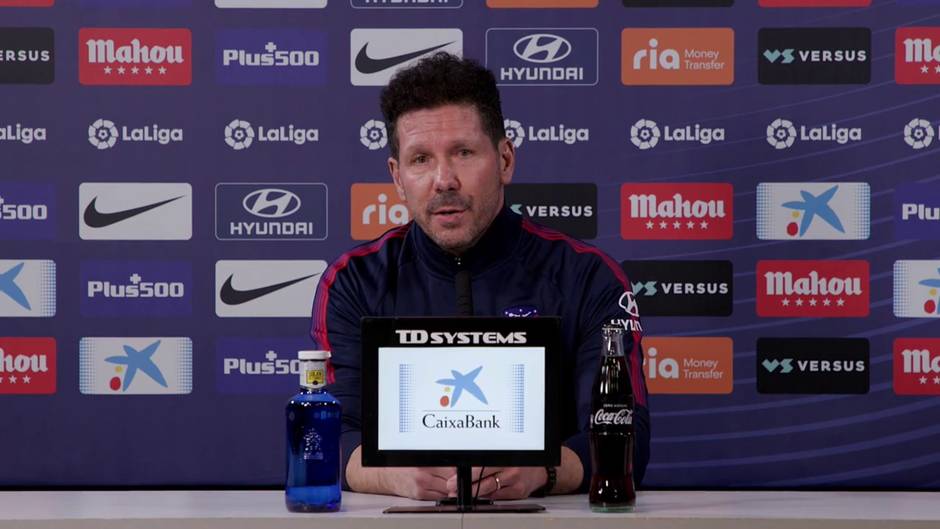 Simeone: "Zidane es un ganador con humildad y respeto"