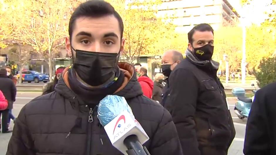 Tres mil personas exigen en Zaragoza ayudas directas para la hostelería y horarios más amplios