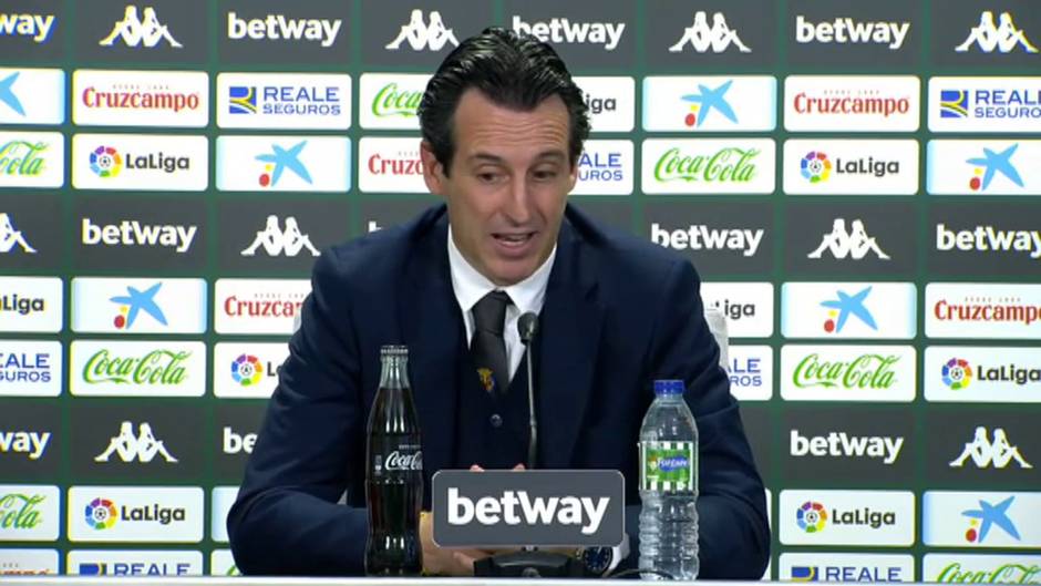 Emery: "Las lesiones han condicionado el partido"