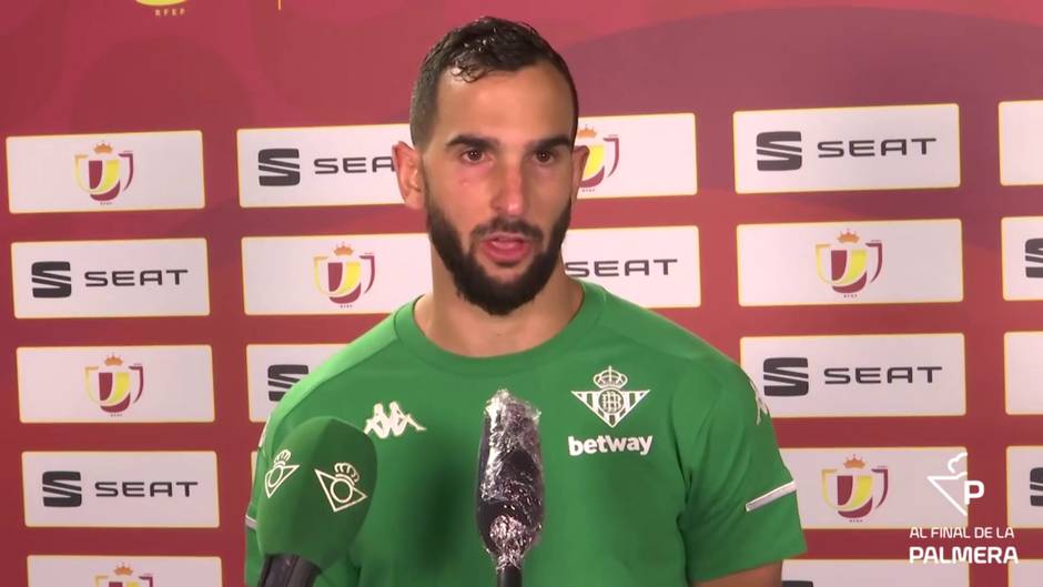 Montoya, tras el UCAM - Betis: "Estoy contento por ayudar al equipo con el gol y por la victoria"