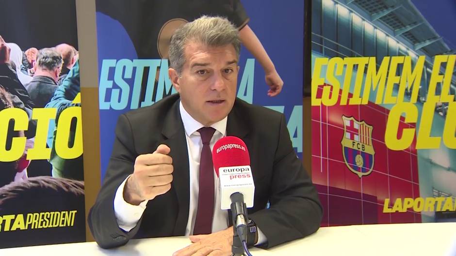 Laporta, "preparado" para "devolver la alegría al barcelonismo"