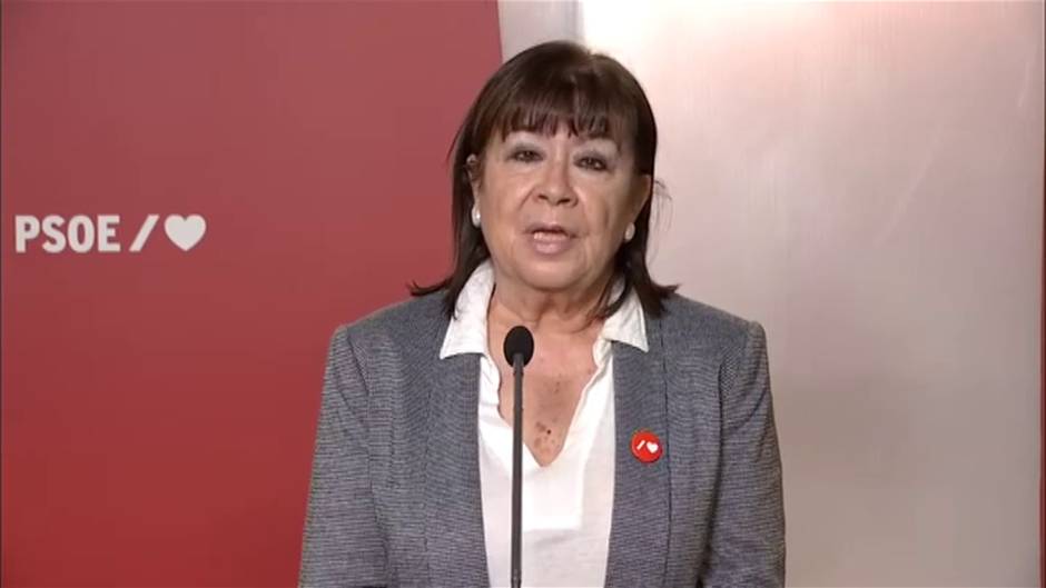 Cristina Narbona: "Ponemos el énfasis en el firme compromiso del Rey con los valores éticos que los ciudadanos reclaman en las instituciones"