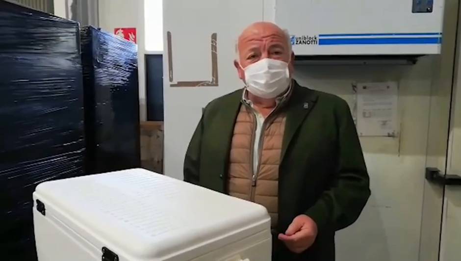 Jesús Aguirre, con la llegada de las vacunas contra el Covid a Andalucía: «Hoy es el principio del fin»