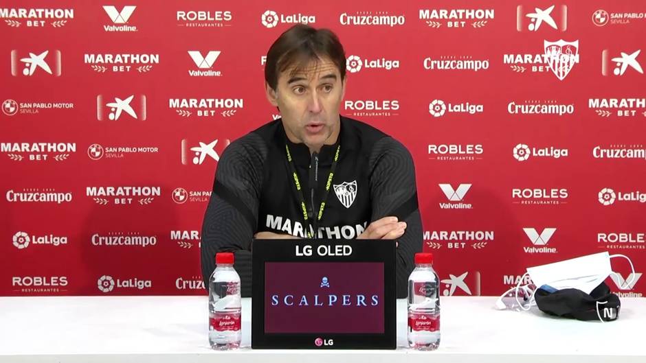 Lopetegui analiza la previa del Linares-Sevilla de la Copa