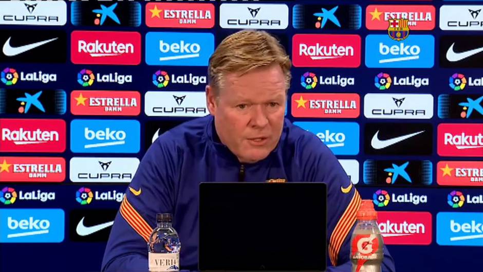 Koeman sobre el mercado de invierno: "He hecho una lista de posibles bajas y futbolistas que serían interesante traer"