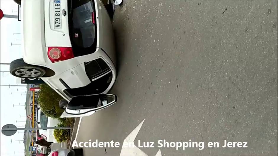 Accidente en Luz Shopping Jerez