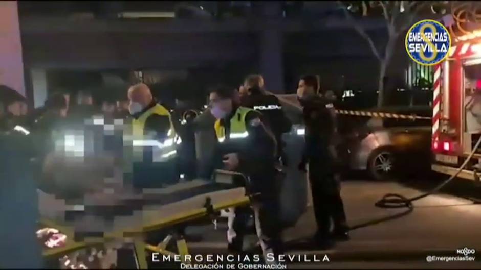 Incendio en la noche de Reyes en una residencia de Sevilla: una mujer fallecida y 18 residentes ingresados, 5 graves