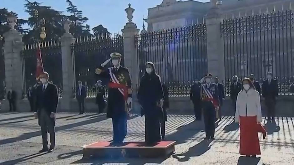 El Rey defiende la constitución en la celebración de la Pascua Militar