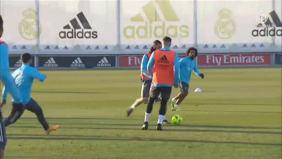 El Real Madrid continúa preparando su duelo ante el Osasuna