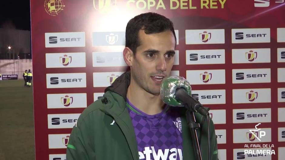 Juanmi, tras el Mutilvera - Betis de la Copa del Rey: "Hemos sabido reaccionar"