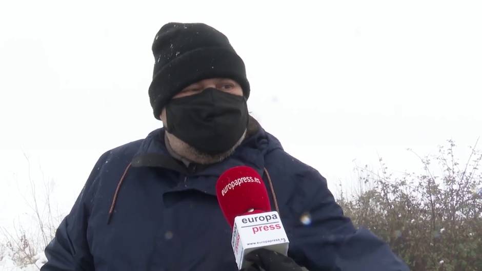 'Filomena' deja intensas nevadas en el interior peninsular