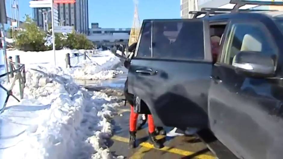 Las caídas por el temporal de frío y nieve saturan las urgencias de los hospitales