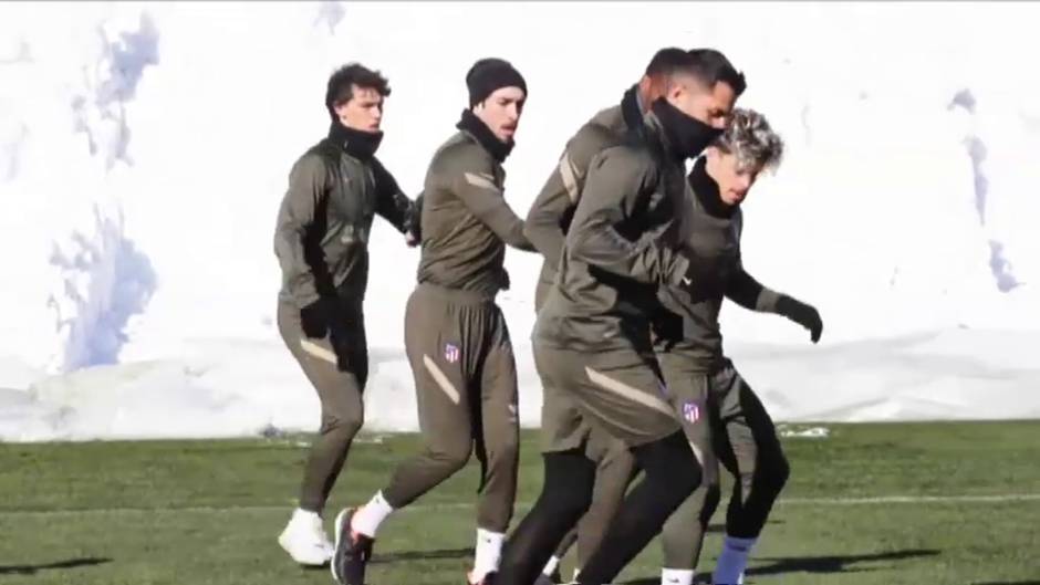 El Atlético de Madrid vuelve a los entrenamientos tras proclamarse campeón de invierno