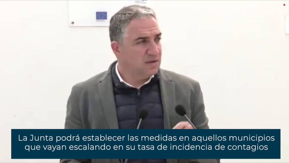 La Junta podrá establecer las medidas en aquellos municipios que vayan escalando en su tasa de incidencia de contagios