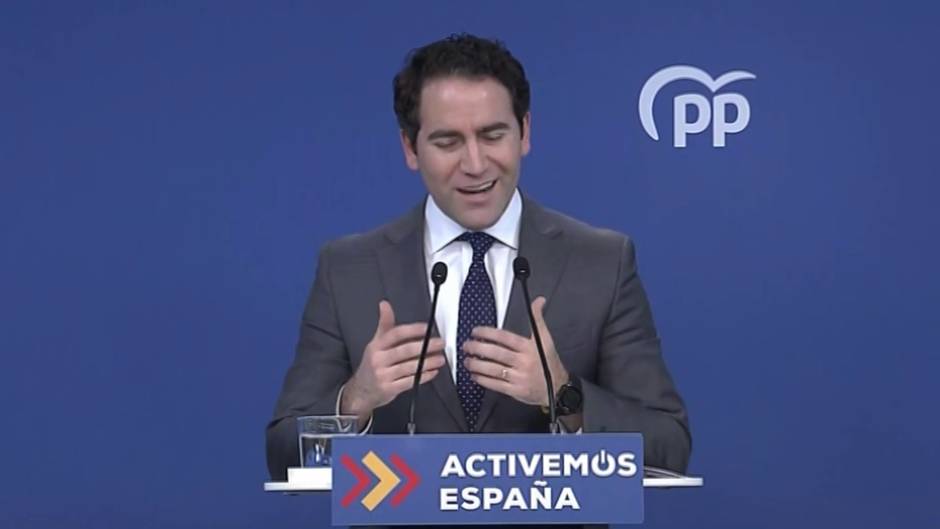 PP urge a Sánchez a comparecer en Congreso ante los "preocupantes" datos