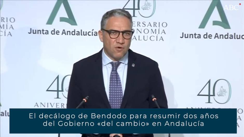 Decálogo del «gobierno del cambio» en la Junta de Andalucía