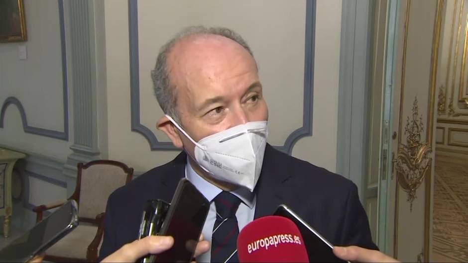 Campo ve "difícil" que el informe sobre los presos catalanes esté para el 14F