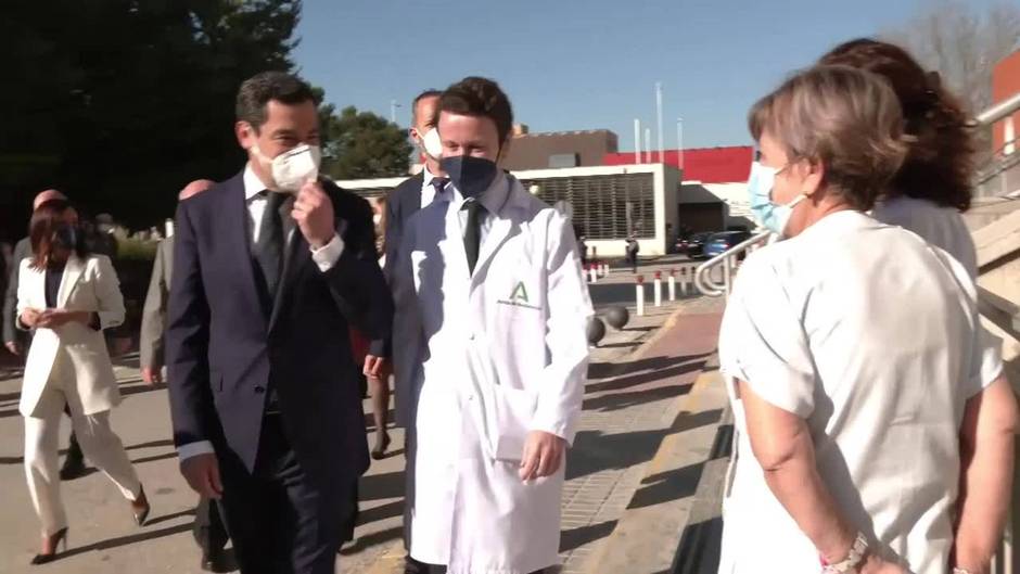 Moreno valora la inversión en infraestructuras sanitarias en Jaén