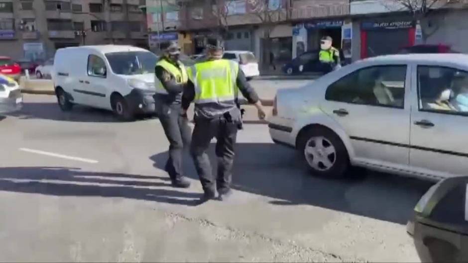 350 agentes Policía Local de València supervisan el cierre perimetral