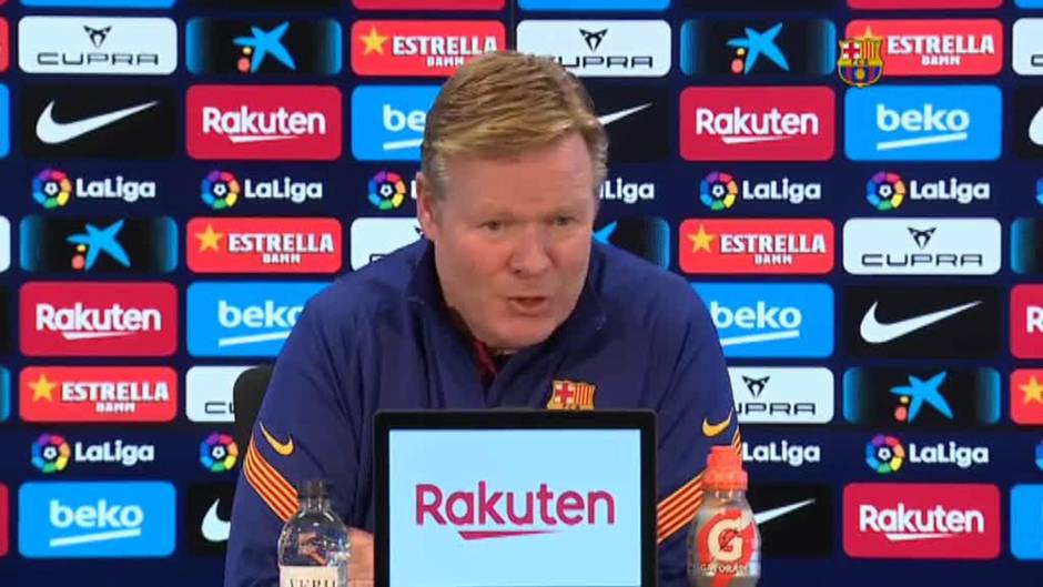 Koeman: "El Barça no está para ganar muchas cosas"