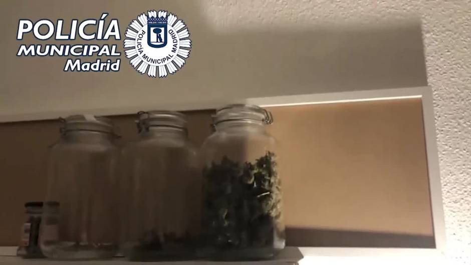 Detenidos dos italianos que vendían cocaína y más drogas en un piso de Madrid