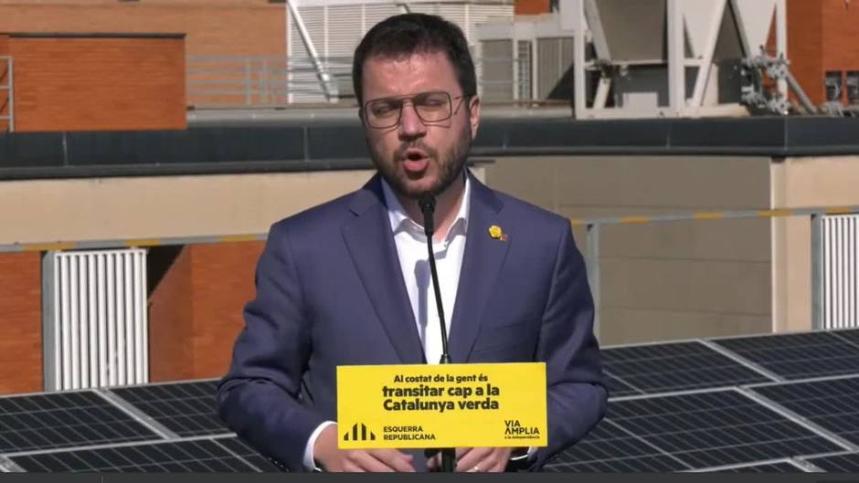 Aragonès (ERC) defiende el compromiso de no pactar con el PSC