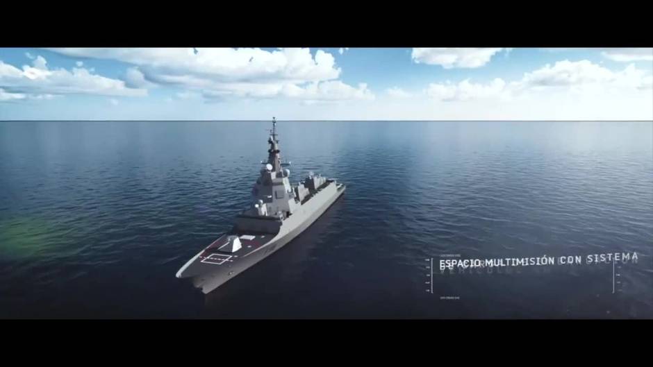 Navantia presenta la fragata F110