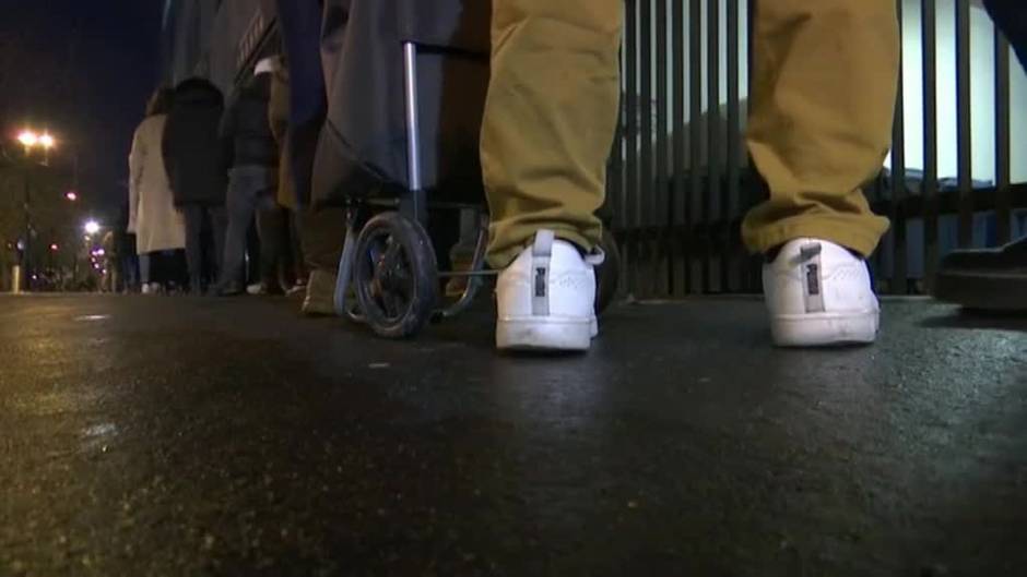 Las colas del hambre en París