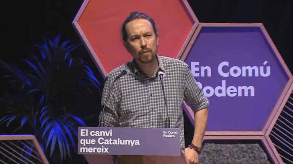 Iglesias (UP) no cree que el 'efecto Illa' perjudique a los comuns