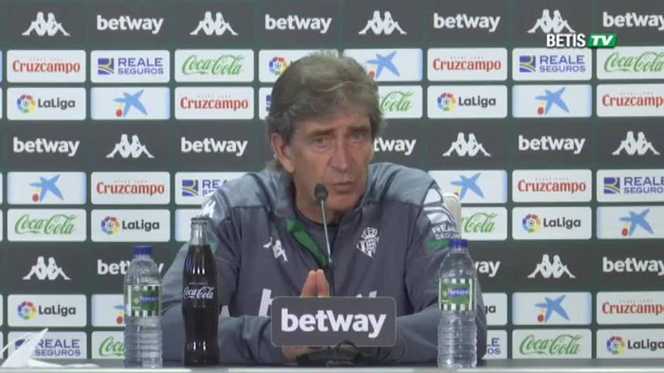 Pellegrini advierte que el partido ante el Villarreal es "de seis puntos"