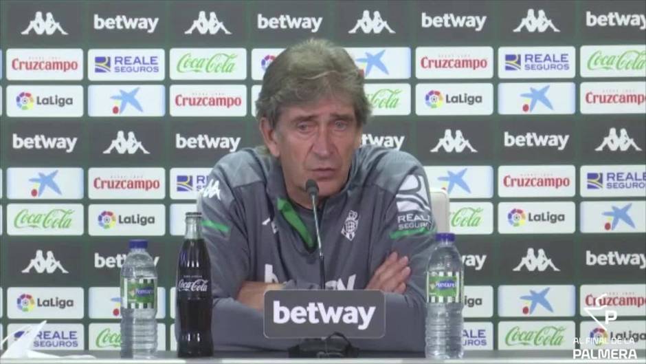 Pellegrini y el Villarreal-Betis: "Es un partido de seis puntos"