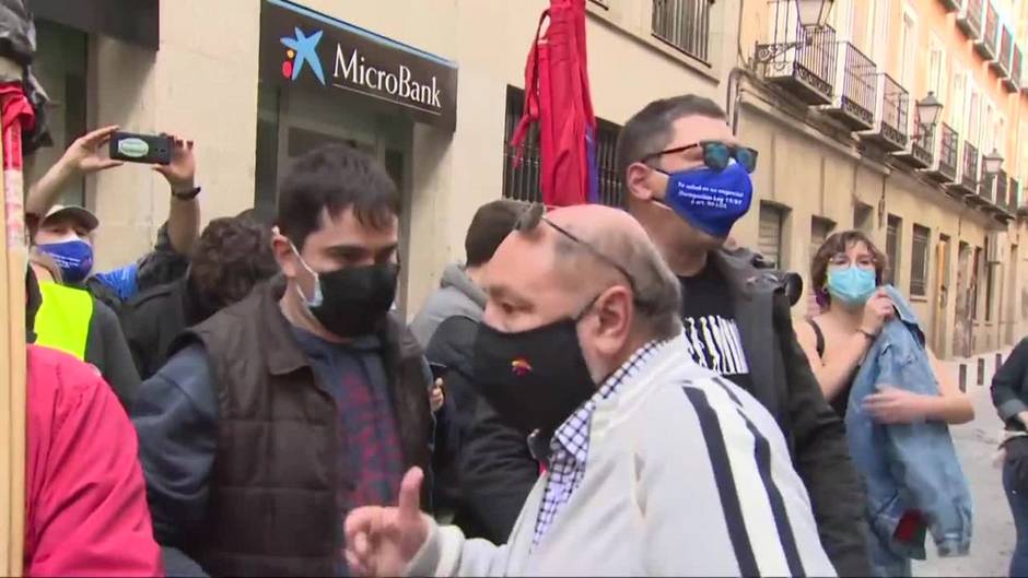 Manifestación por la sanidad en Madrid termina con un miembro de CGT detenido