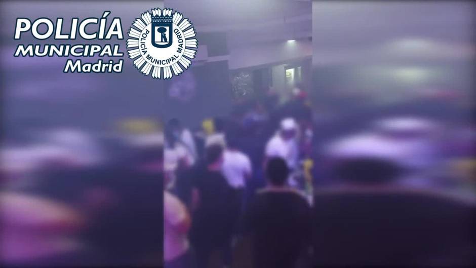 La Policía Municipal detecta 191 fiestas ilegales el sábado en la capital