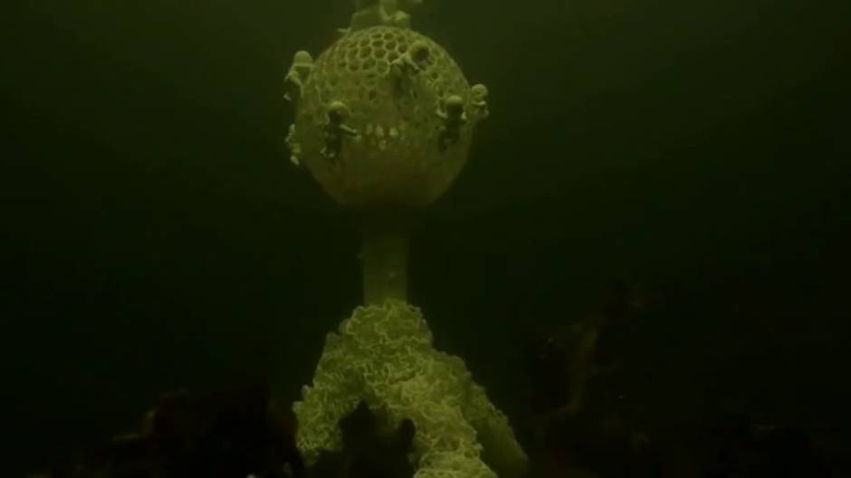 Una exposición bajo el agua