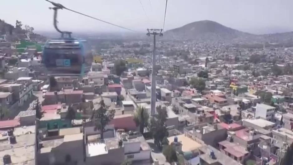 Ciudad de México inaugura el primer teleférico para mejorar la movilidad en zonas altas