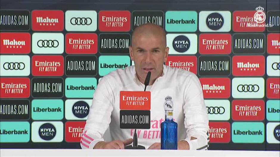 Zidane: "Yo tampoco hacía muchos goles con la calidad que tenía"