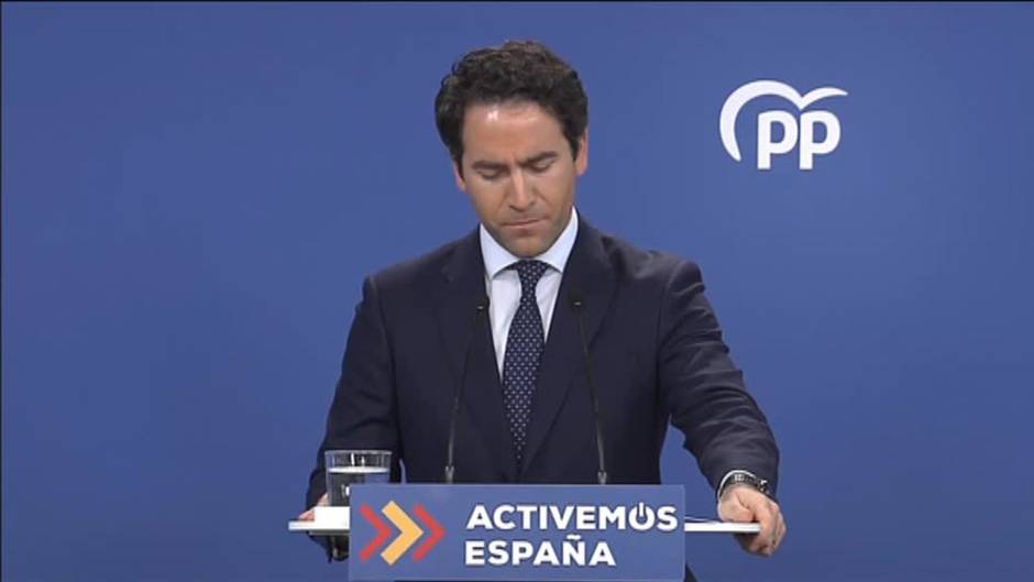 Teodoro García Egea: "El PP abre sus puertas a todos los militantes y dirigentes defraudados por Inés Arrimadas para construir una alternativa a Sánchez e Iglesias"